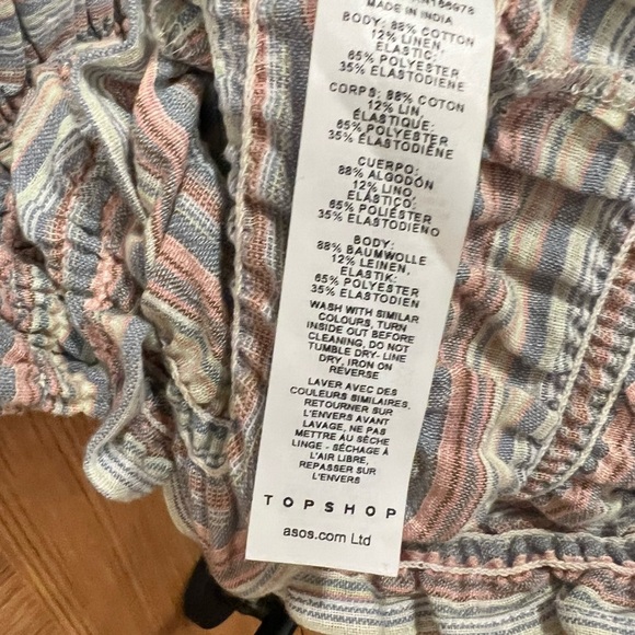 Topshop | shirred multi wear top | Women’s | Size 4 | NWOT - Picture 7 of 7